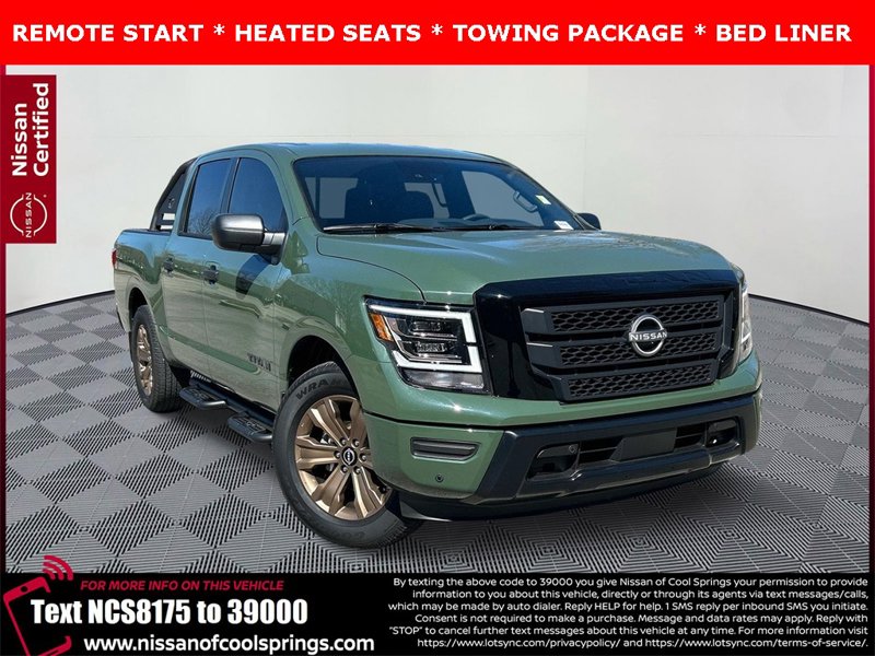 Certified 2024 Nissan Titan SV w/ SV Bronze Edition Package image 1