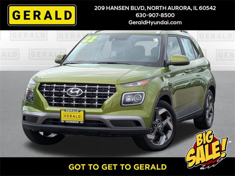 Certified 2022 Hyundai Venue SEL w/ Cargo Package image 1