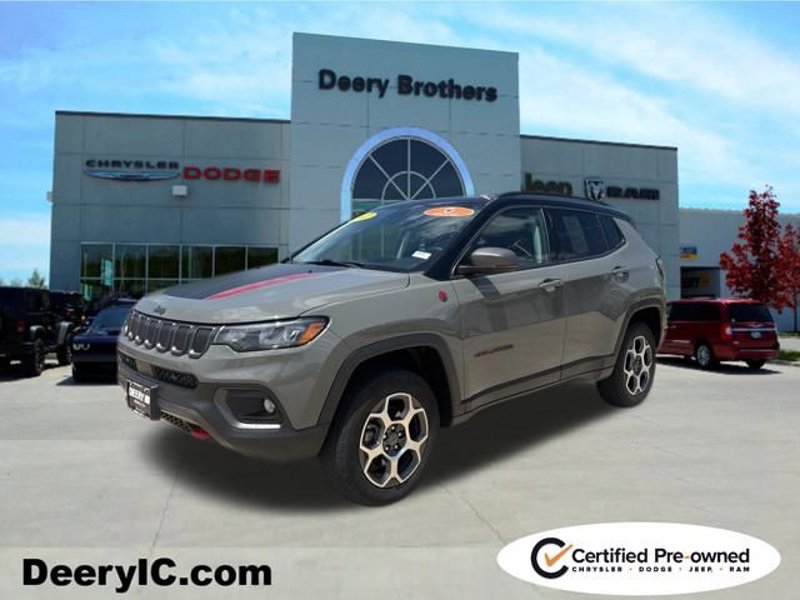 Certified 2022 Jeep Compass Trailhawk w/ Sun and Sound Group image 1