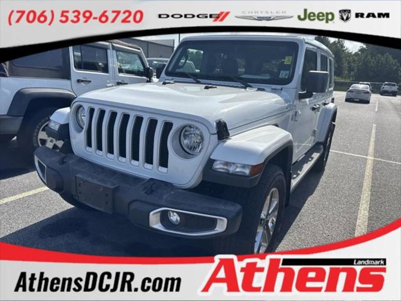 Certified 2021 Jeep Wrangler Unlimited Sahara w/ Cold Weather Group image 1