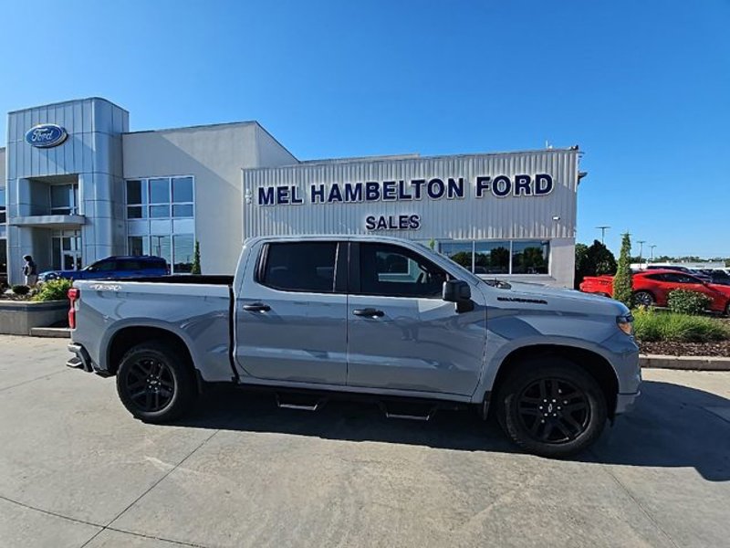 Used 2024 Chevrolet Silverado 1500 Custom w/ LPO, Dark Essentials Package image 1