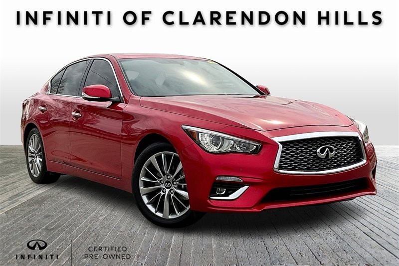 Certified 2024 INFINITI Q50 Luxe w/ All Weather Package image 1