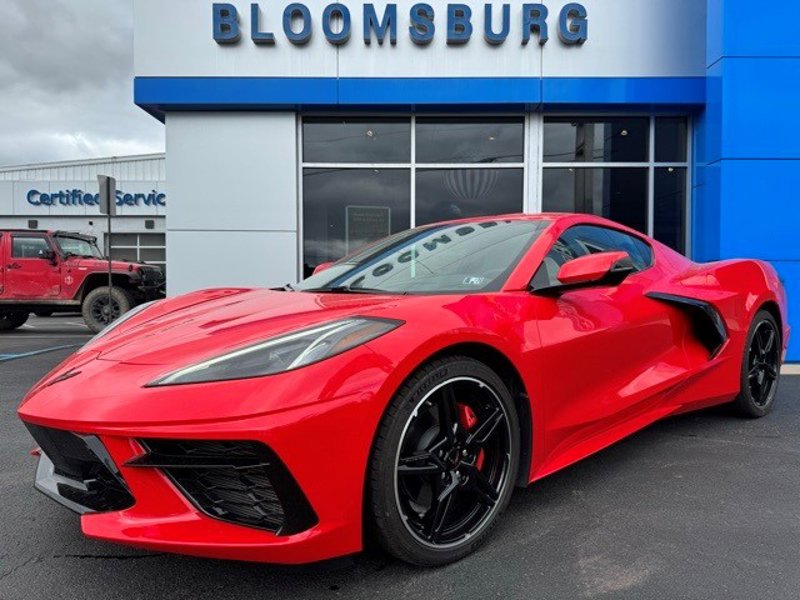 Certified 2022 Chevrolet Corvette Stingray Preferred Cpe w/ Engine Appearance Package image 1