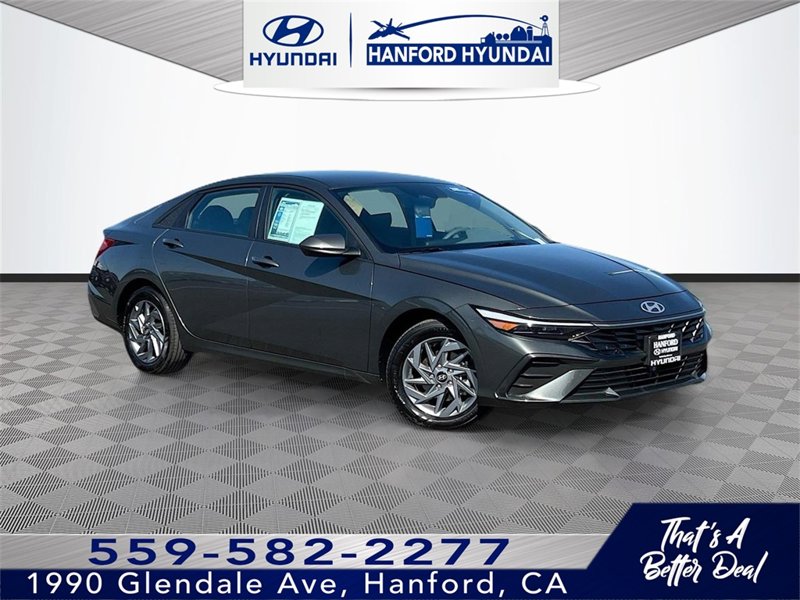Certified 2024 Hyundai Elantra Blue image 1