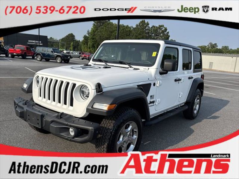 Certified 2021 Jeep Wrangler Unlimited Sport image 1