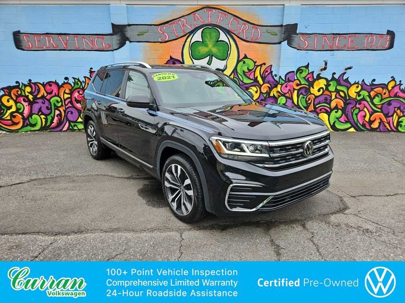 Certified 2021 Volkswagen Atlas SEL R-Line image 1