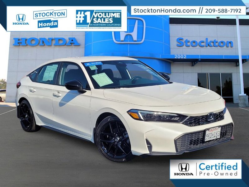 Certified 2025 Honda Civic Sport image 1