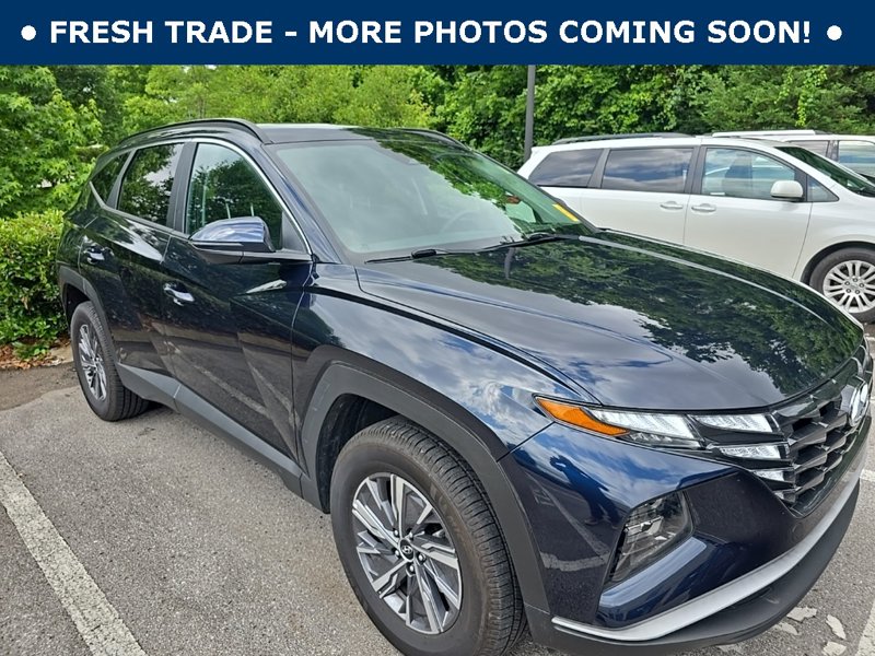 Certified 2022 Hyundai Tucson Blue image 1
