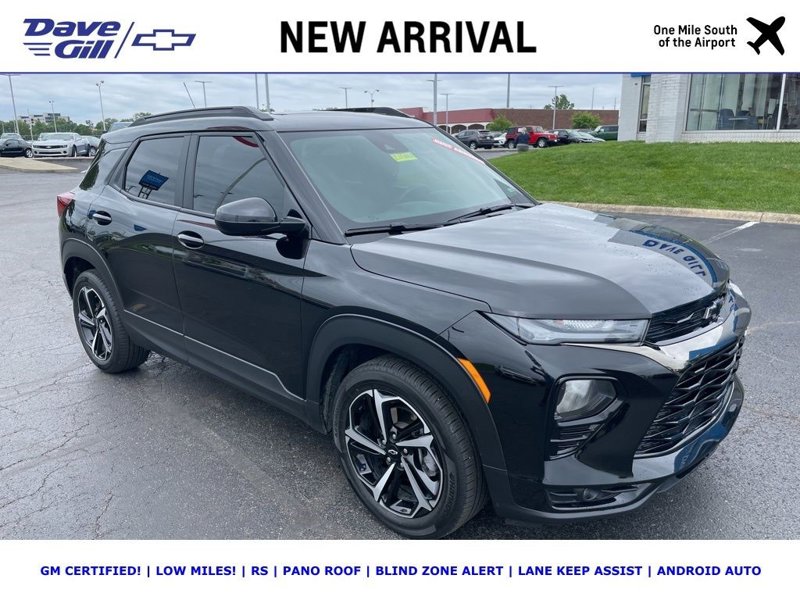 Certified 2021 Chevrolet TrailBlazer RS w/ Sun and Liftgate Package image 1