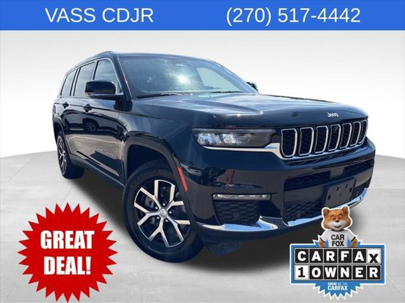 Certified 2024 Jeep Grand Cherokee L Limited w/ Luxury Tech Group II image 1