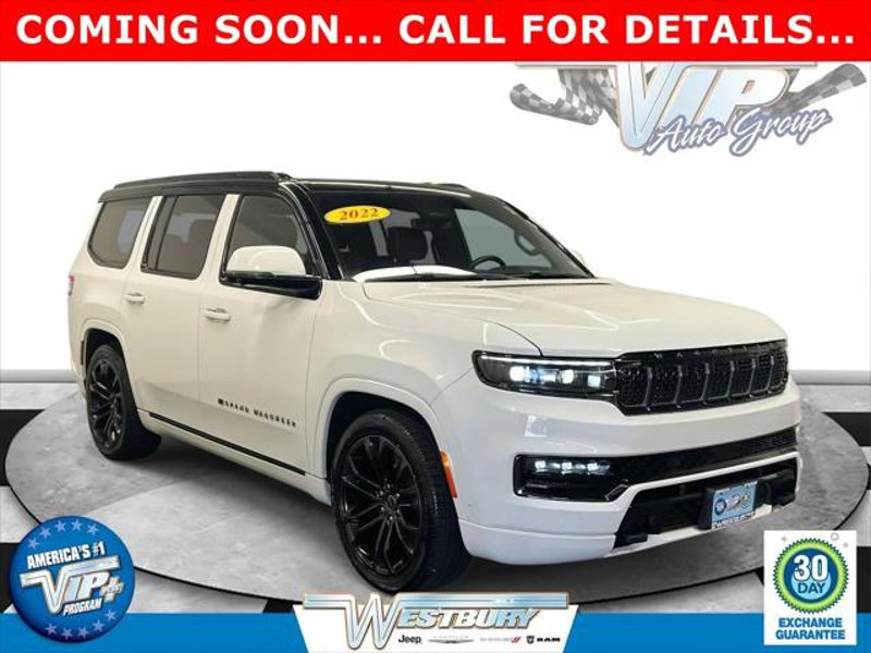 Certified 2022 Jeep Grand Wagoneer Series II image 1