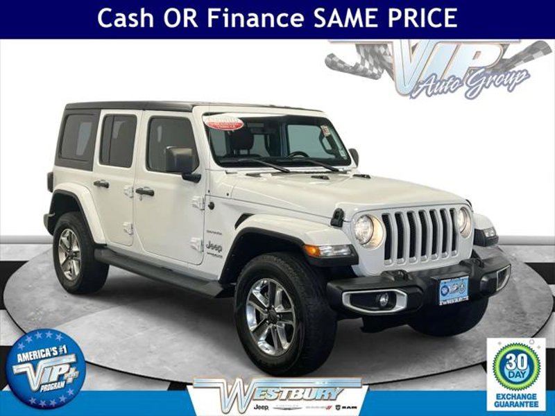 Certified 2022 Jeep Wrangler Unlimited Sahara w/ Cold Weather Group image 1