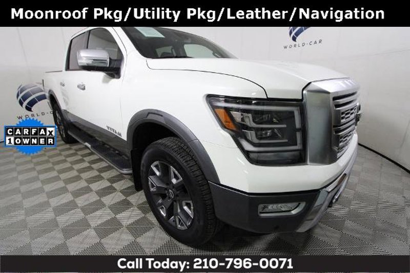 Certified 2024 Nissan Titan Platinum Reserve w/ Moonroof Package image 1