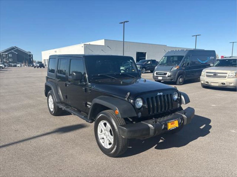 Certified 2015 Jeep Wrangler Unlimited Sport w/ Mopar Black Appearance Group image 1