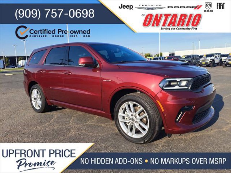 Certified 2022 Dodge Durango R/T w/ Trailer Tow Group IV image 1