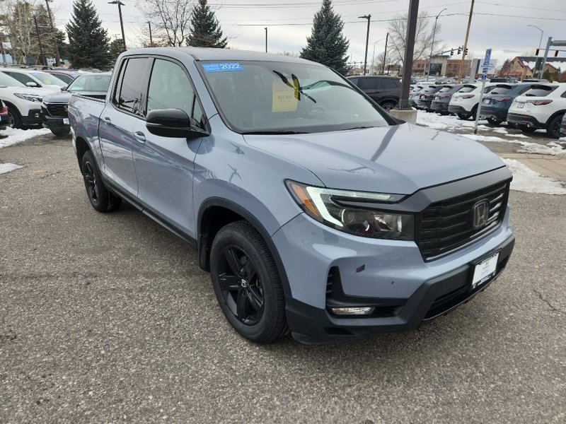 Certified 2022 Honda Ridgeline Black Edition image 1