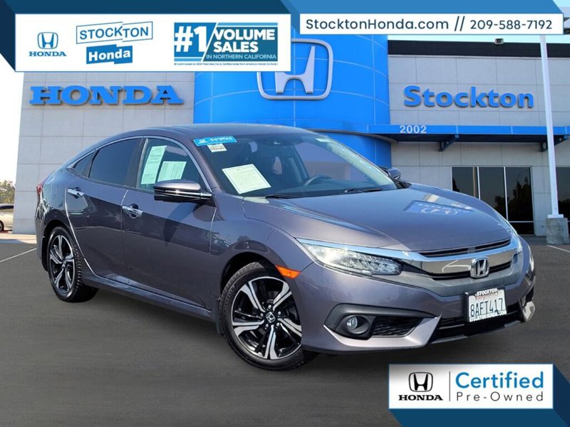 Certified 2017 Honda Civic Touring image 1