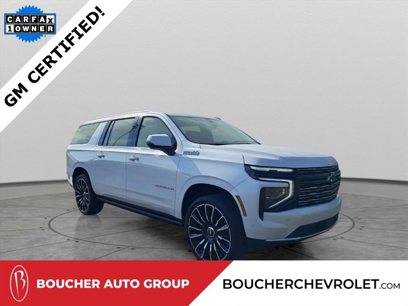Certified 2025 Chevrolet Suburban High Country image 1