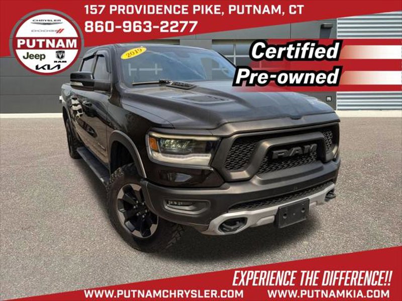 Certified 2019 RAM 1500 Rebel w/ Rebel Level 1 Equipment Group image 1