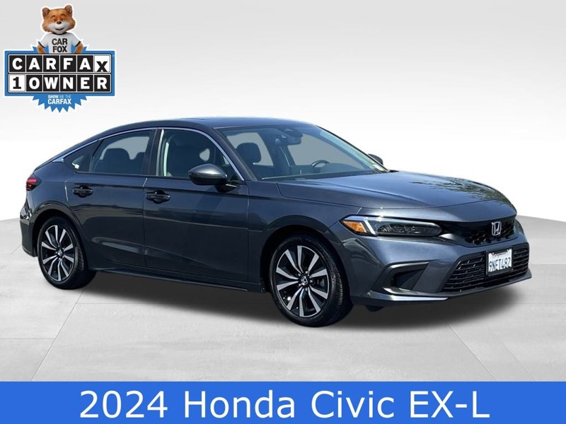 Certified 2024 Honda Civic EX-L image 1
