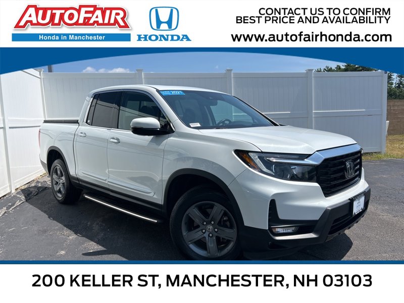 Certified 2021 Honda Ridgeline RTL-E image 1
