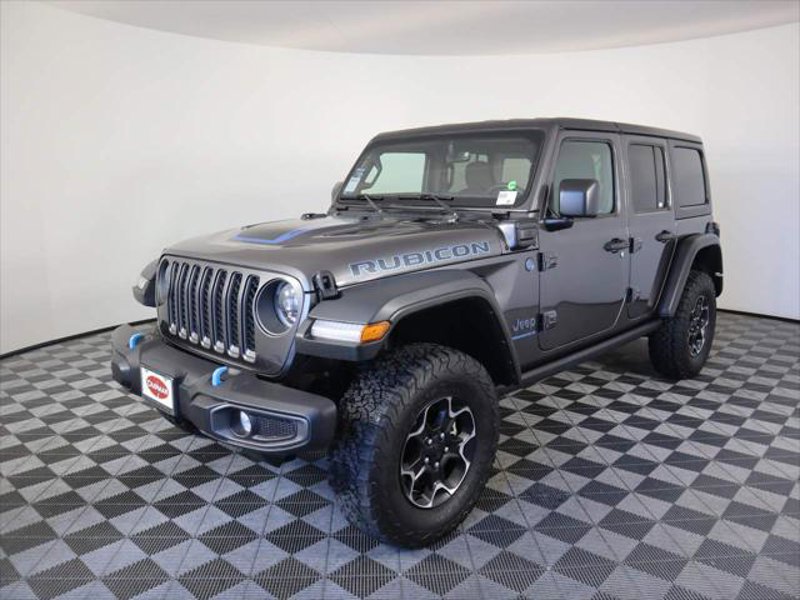 Certified 2023 Jeep Wrangler Unlimited Rubicon 4xe w/ Cold Weather Group image 1