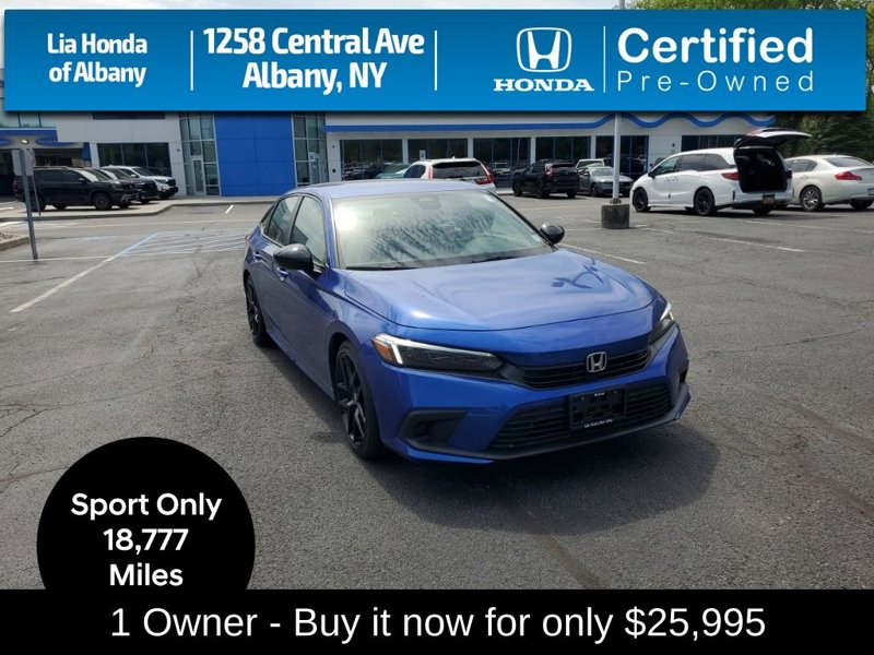 Certified 2022 Honda Civic Sport image 1