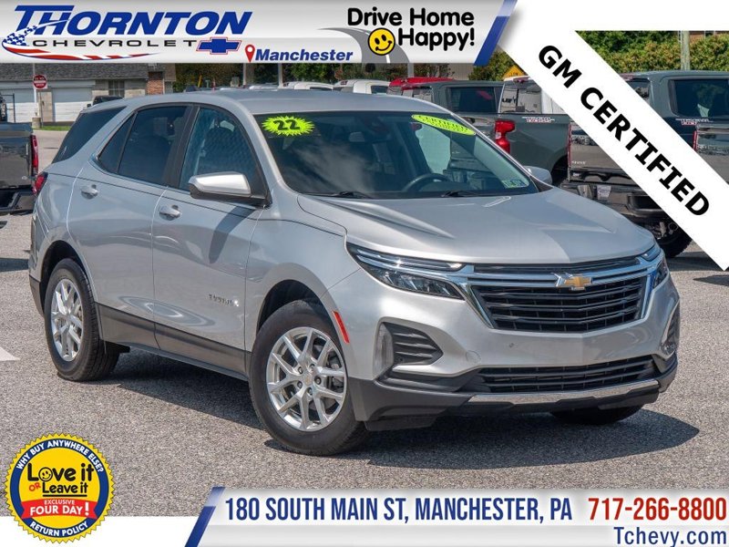 Certified 2022 Chevrolet Equinox LT image 1
