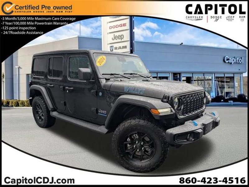 Certified 2024 Jeep Wrangler Unlimited image 1