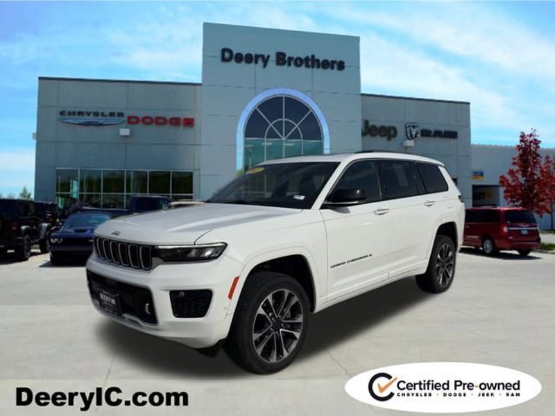 Certified 2022 Jeep Grand Cherokee L Overland w/ Luxury Tech Group IV image 1