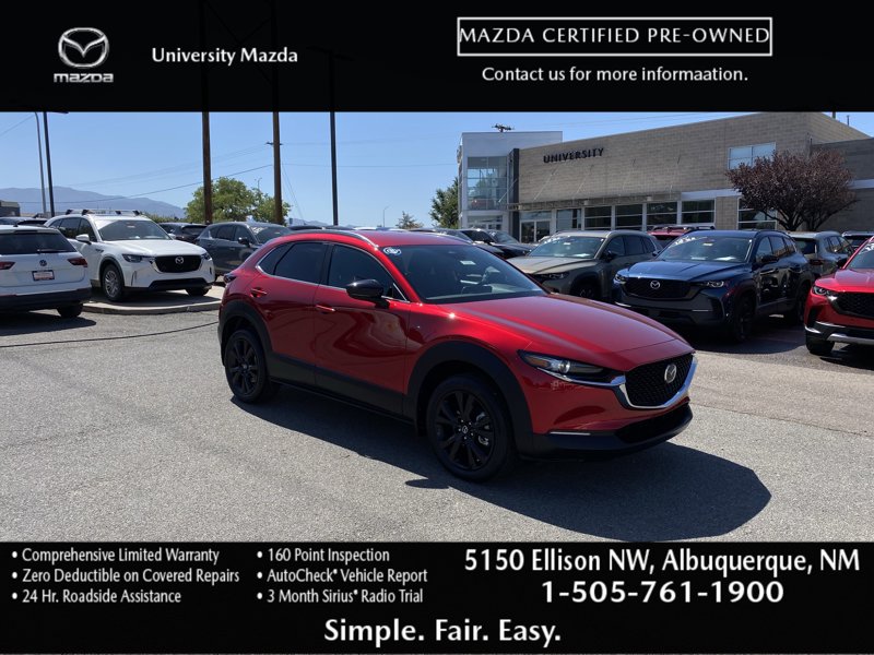 Certified 2025 MAZDA CX-30 AWD 2.5 S w/ Select Sport Pkg image 1
