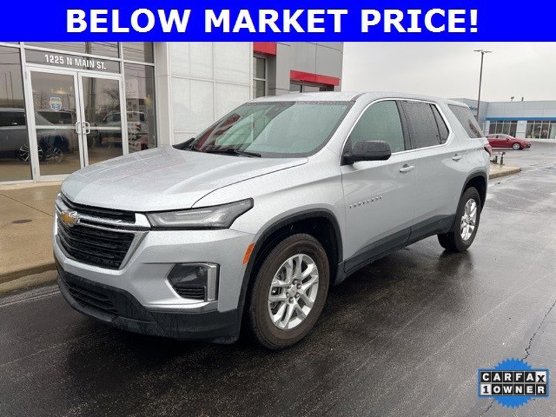Certified 2022 Chevrolet Traverse LS image 1