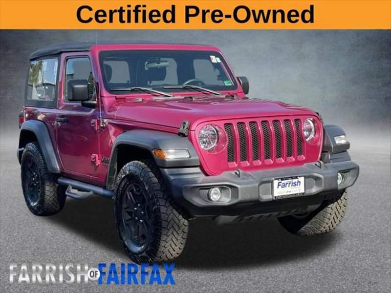Certified 2021 Jeep Wrangler Sport image 1