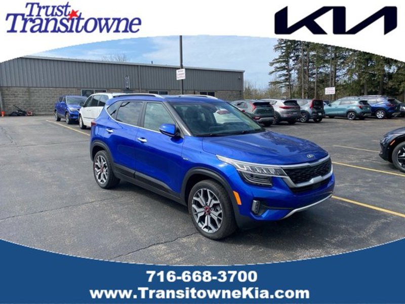 Certified 2021 Kia Seltos SX w/ SX Sunroof Package image 1