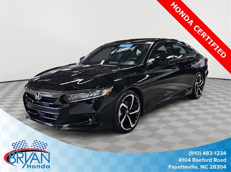 Certified 2021 Honda Accord Sport image 1