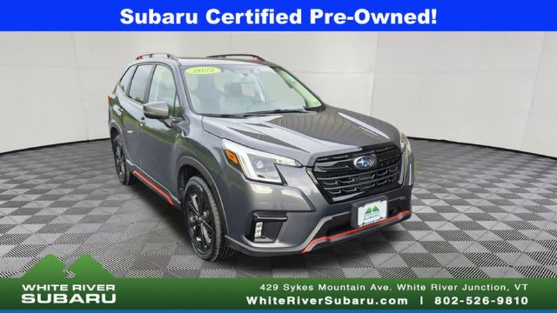 Certified 2022 Subaru Forester Sport image 1