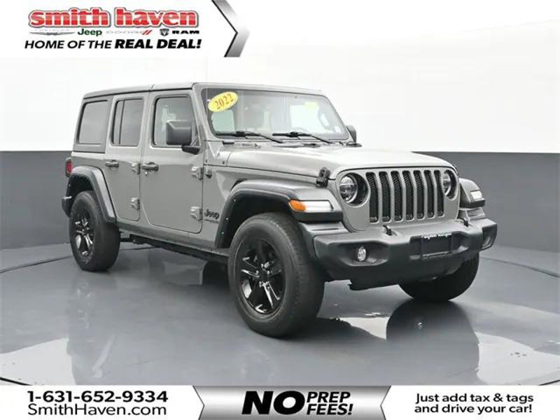 Certified 2022 Jeep Wrangler Unlimited Sport image 1