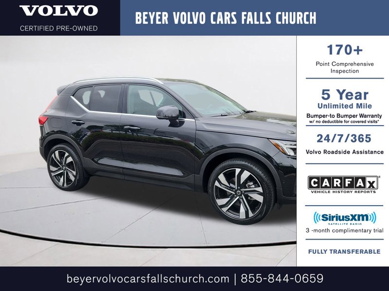 Certified 2023 Volvo XC40 B5 Ultimate w/ Climate Package image 1