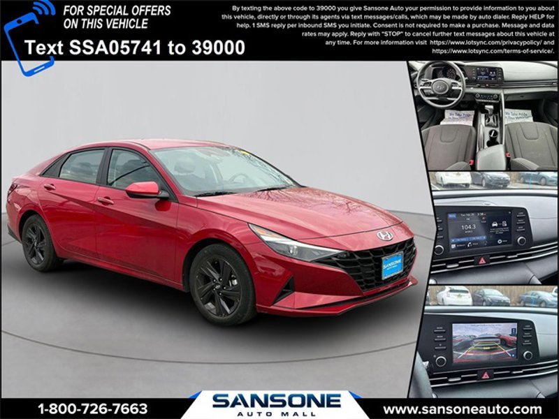 Certified 2021 Hyundai Elantra SEL w/ Cargo Package image 1