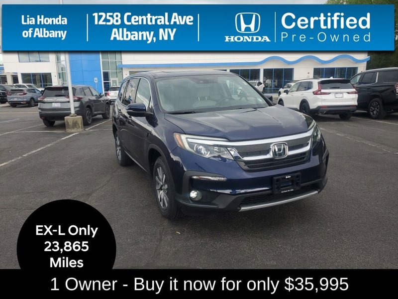 Certified 2022 Honda Pilot EX-L image 1