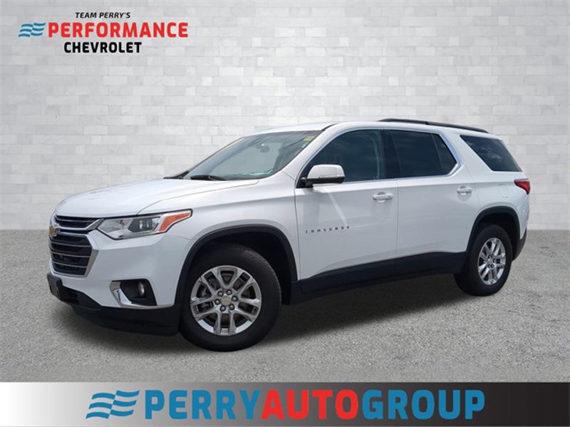 Certified 2021 Chevrolet Traverse LT image 1
