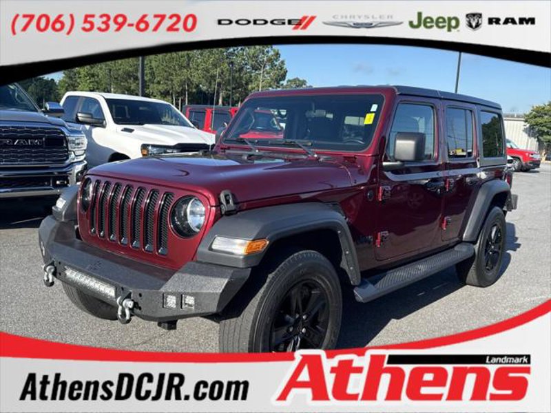 Certified 2021 Jeep Wrangler Unlimited Sport image 1