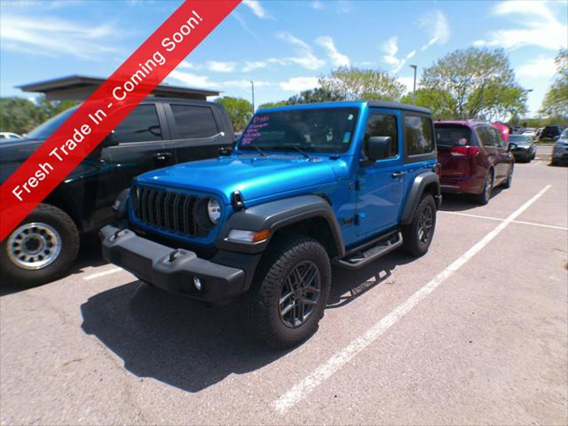 Certified 2024 Jeep Wrangler Sport image 1