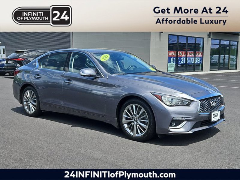 Certified 2022 INFINITI Q50 Luxe w/ Cargo Package image 1