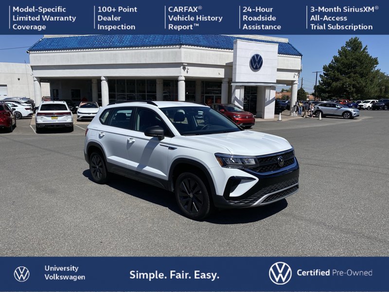 Certified 2024 Volkswagen Taos S image 1