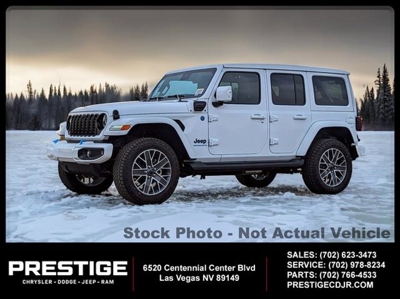 New 2025 Jeep Wrangler Unlimited Rubicon 4xe w/ Safety Group image 1