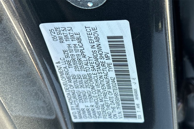 New 2026 Honda CR-V Sport Touring image 1