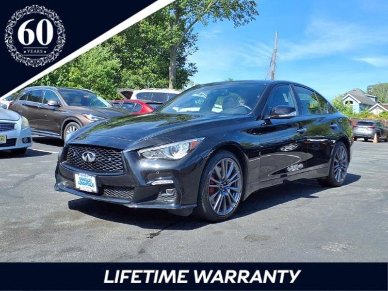 Certified 2022 INFINITI Q50 Red Sport 400 image 1
