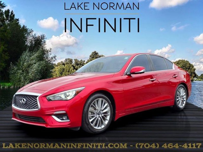 Certified 2022 INFINITI Q50 Luxe w/ Cargo Package image 1