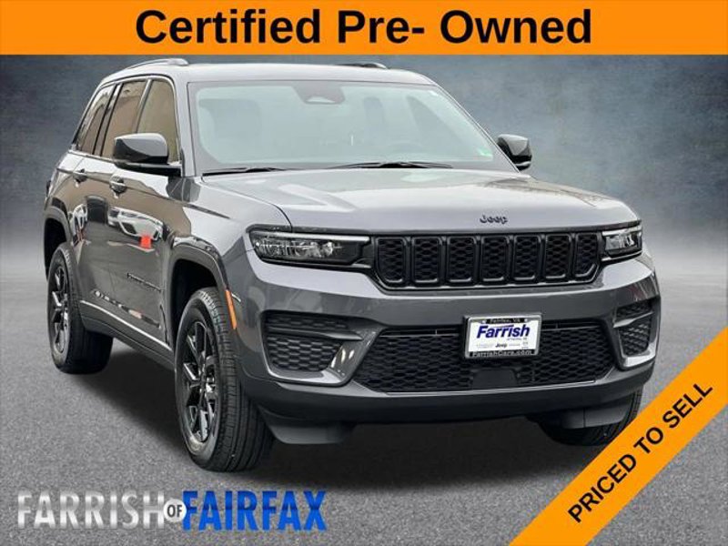 Certified 2024 Jeep Grand Cherokee Altitude image 1